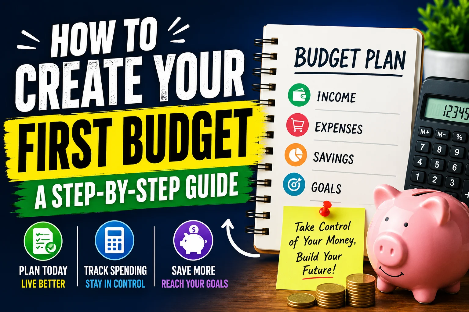 How to Create Your First Budget: A Step-by-Step Guide