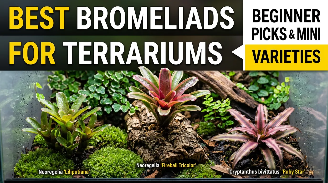 Best Bromeliads for Terrariums: Beginner Picks & Mini Varieties