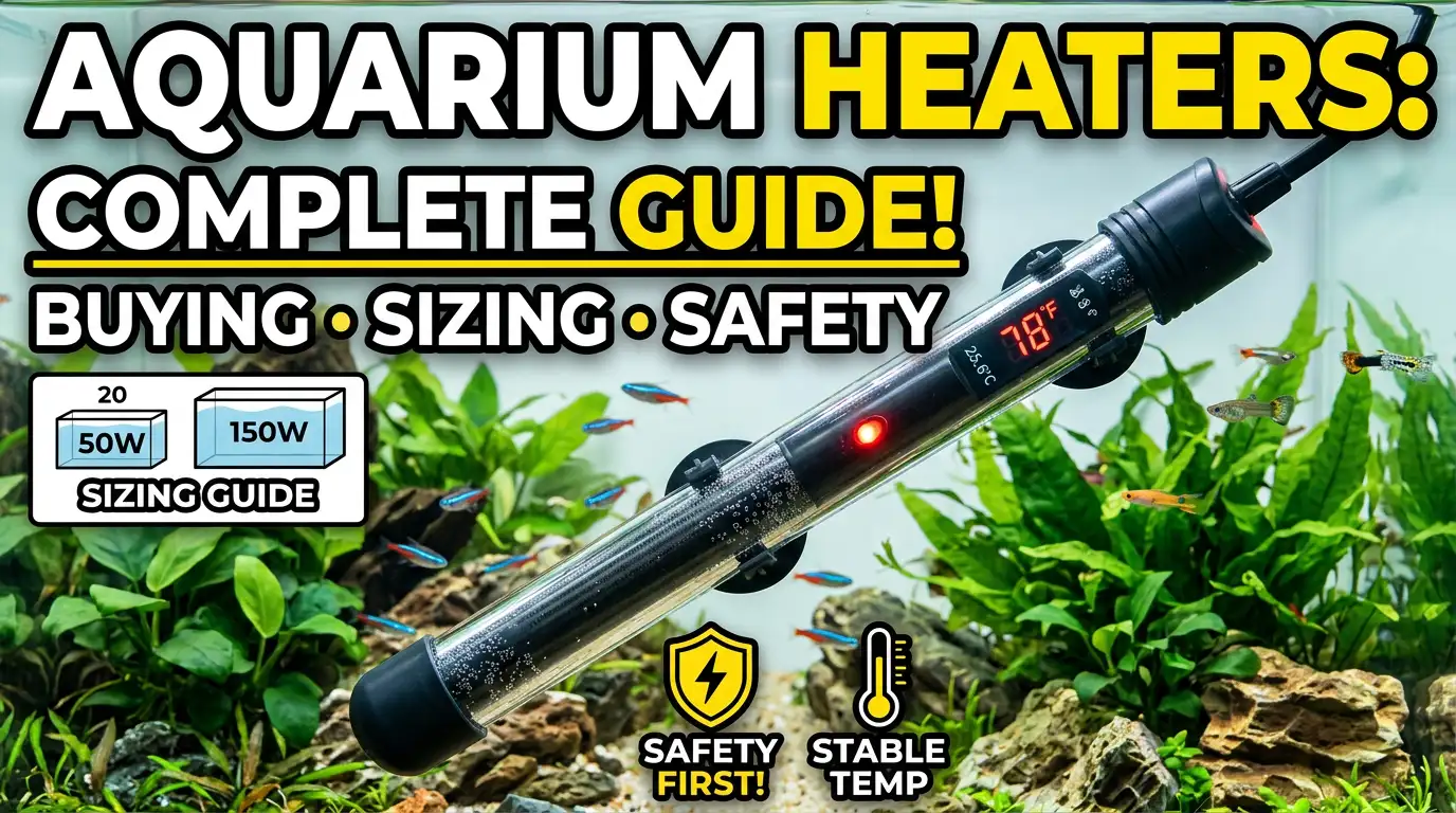 Aquarium Heaters: Complete Buying, Sizing & Safety Guide