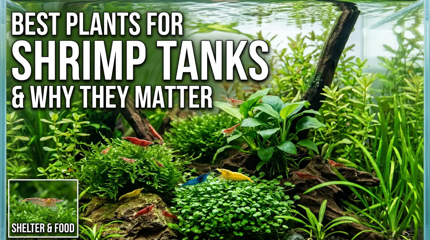 Best Plants for Shrimp Tanks and Why They Matter