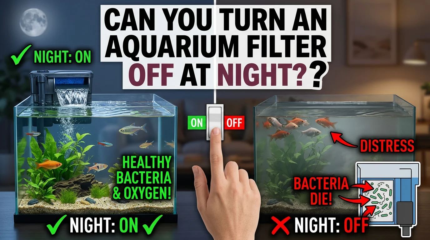 Can You Turn an Aquarium Filter Off at Night?