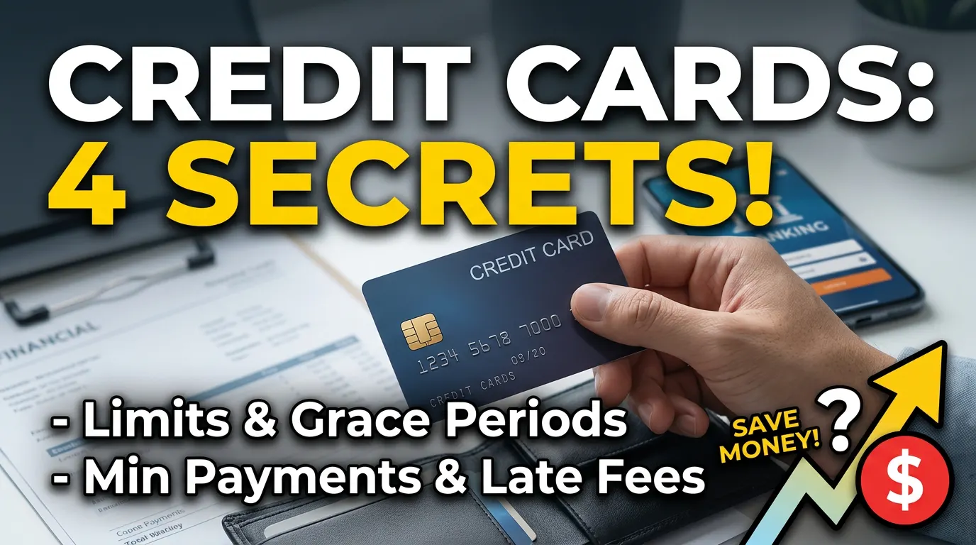 Credit Card Limits, Grace Periods, Minimum Payments & Late Fees: What Every Cardholder Should Know