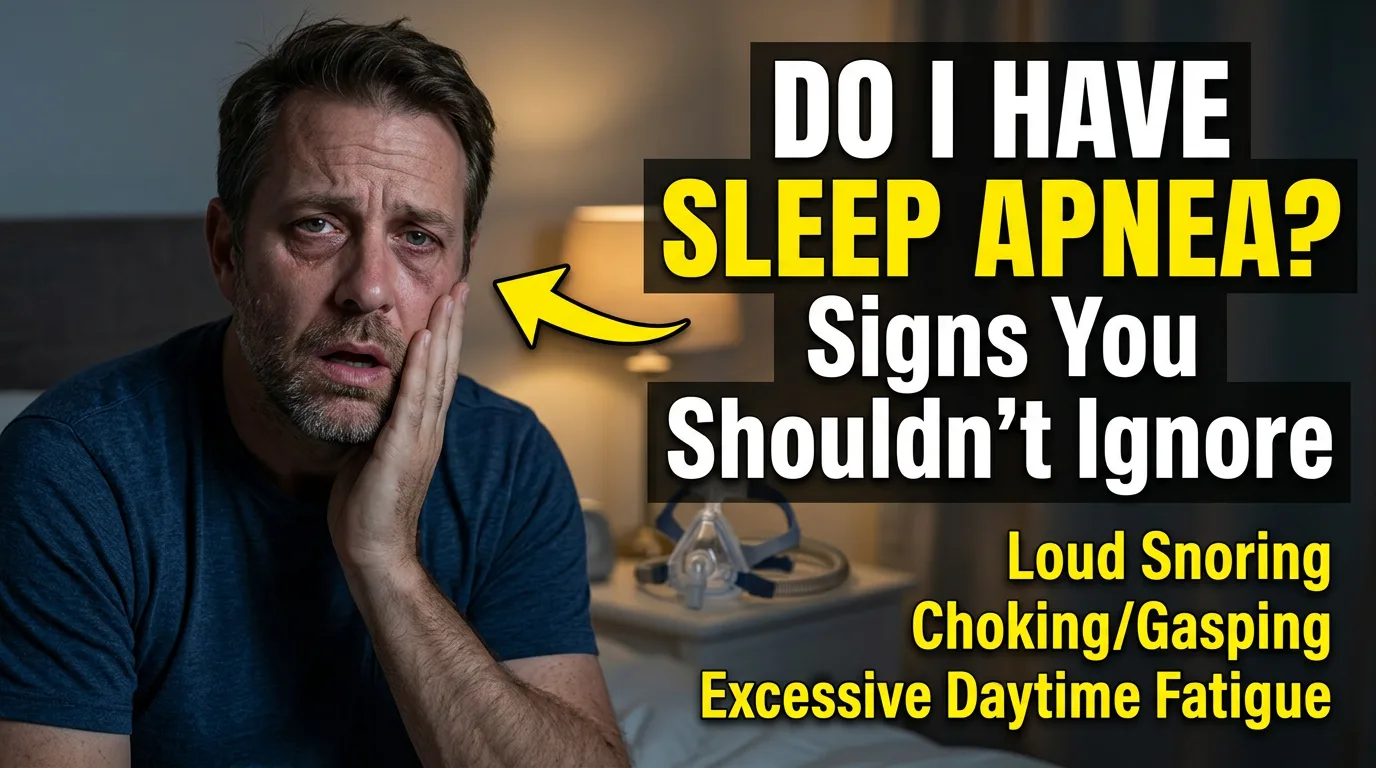Do I Have Sleep Apnea? Signs You Shouldn’t Ignore