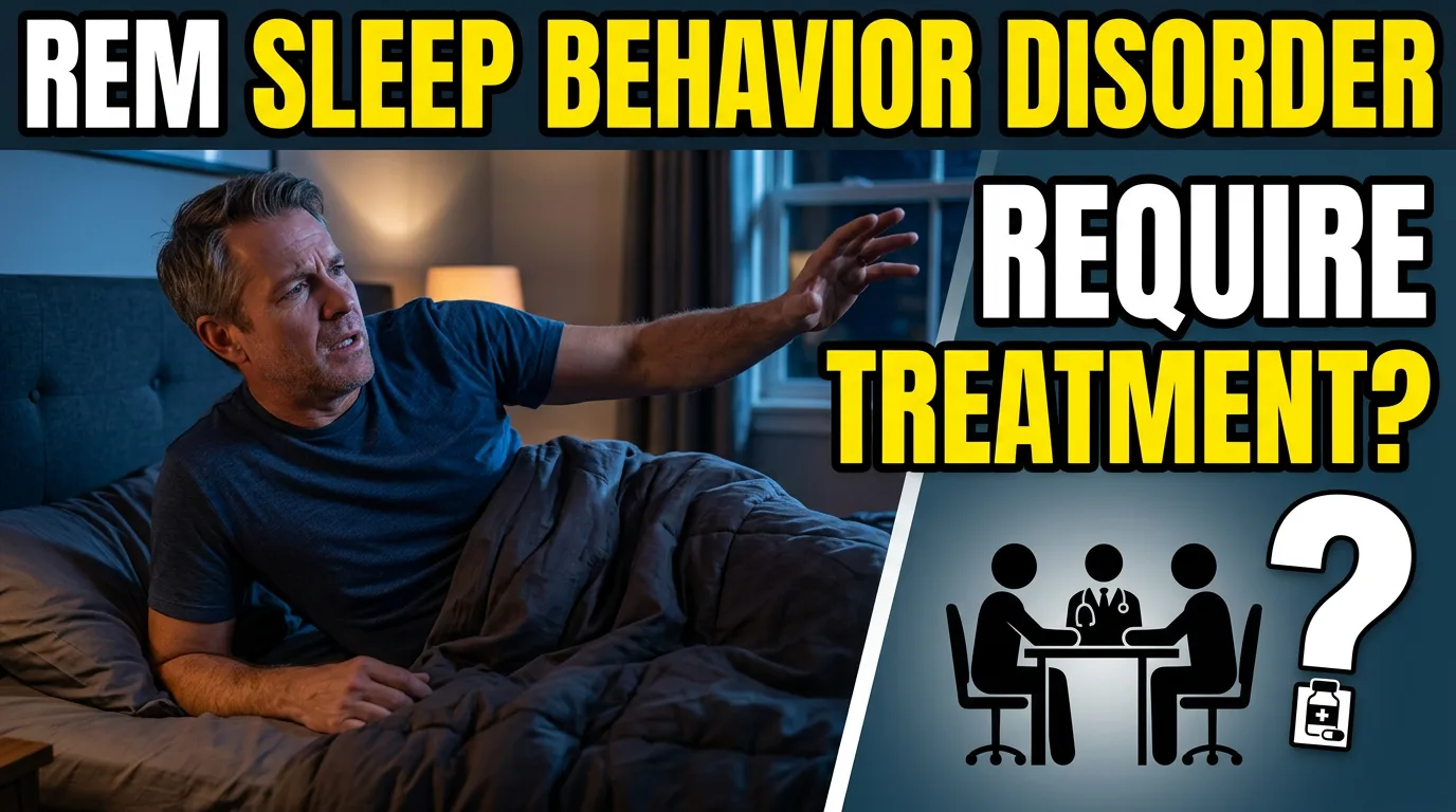 Does REM Sleep Behavior Disorder Require Treatment?