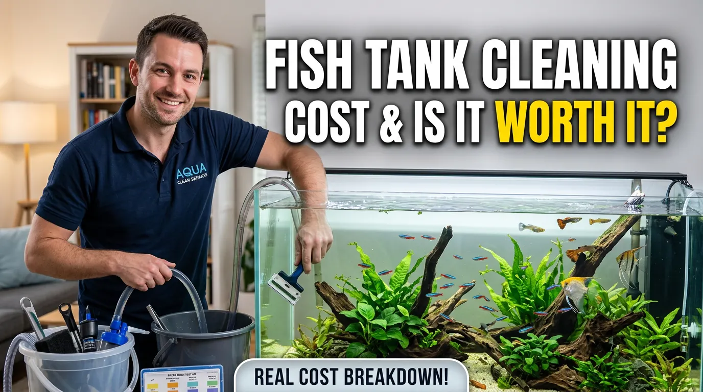 Fish Tank Cleaning Services: Cost & Is It Worth Hiring One?