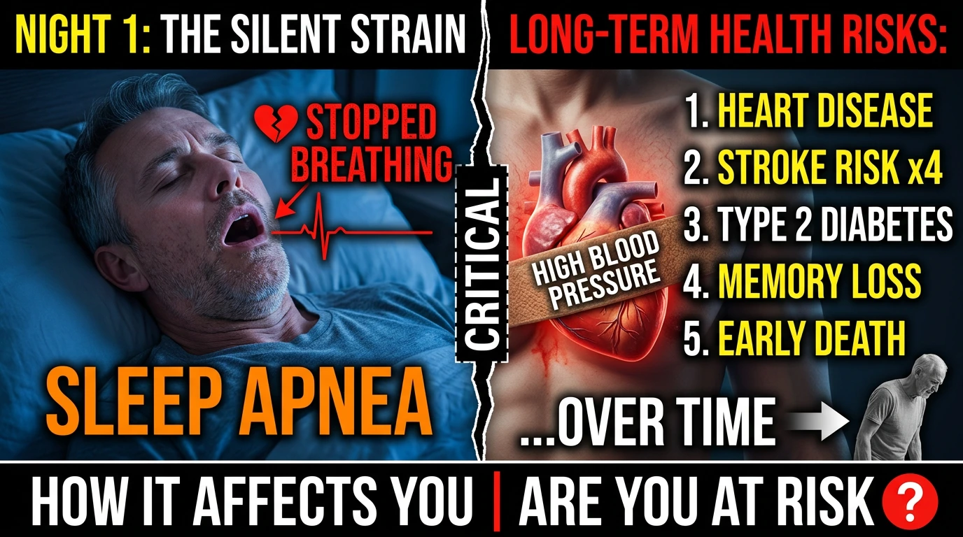 How Does Sleep Apnea Affect Your Health Over Time?
