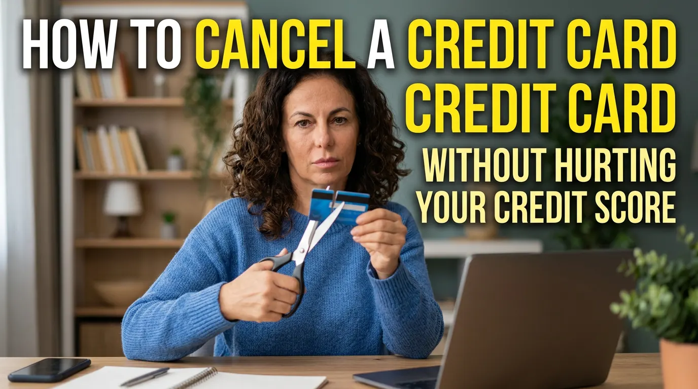 How to Cancel a Credit Card Without Hurting Your Credit Score