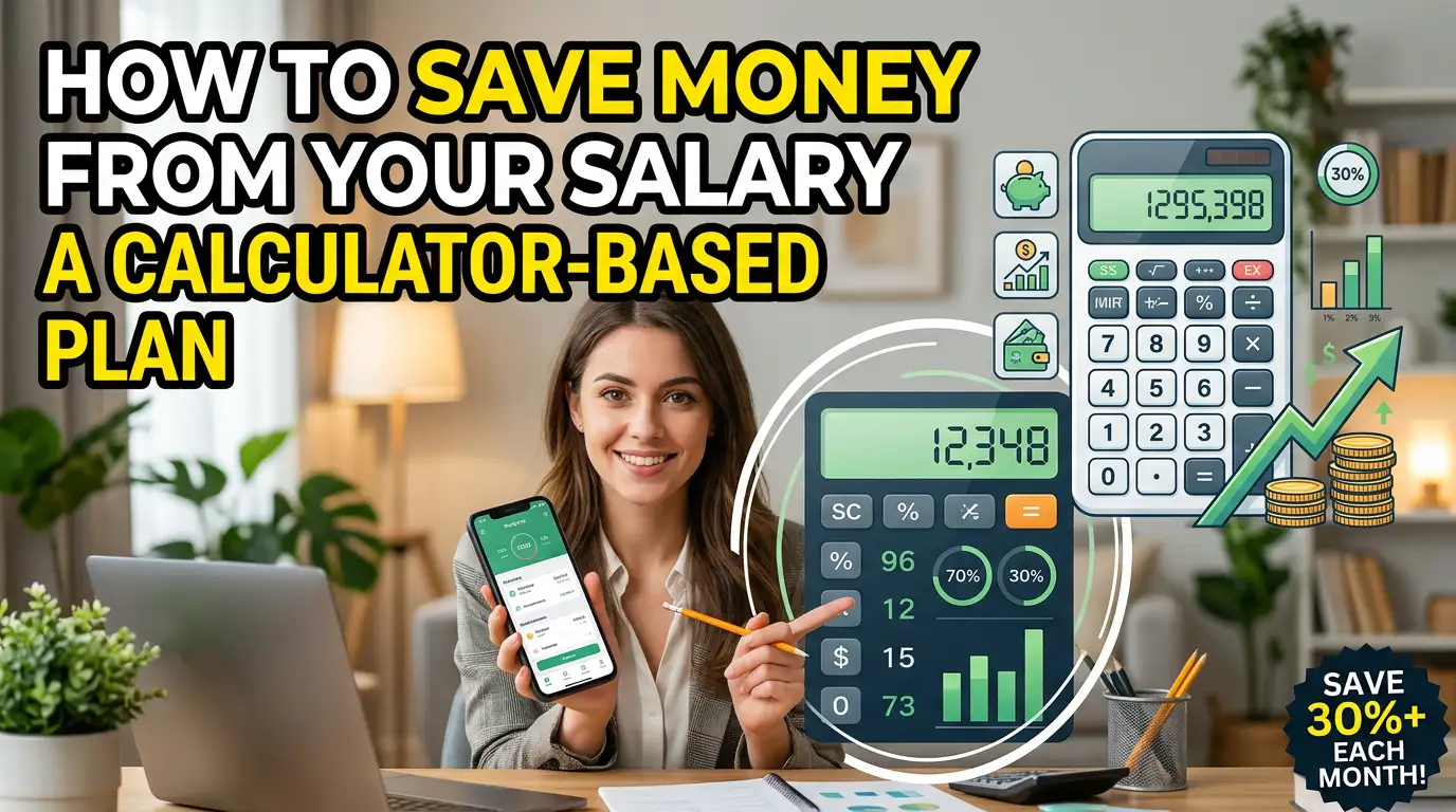 How to Save Money From Your Salary: A Calculator-Based Plan