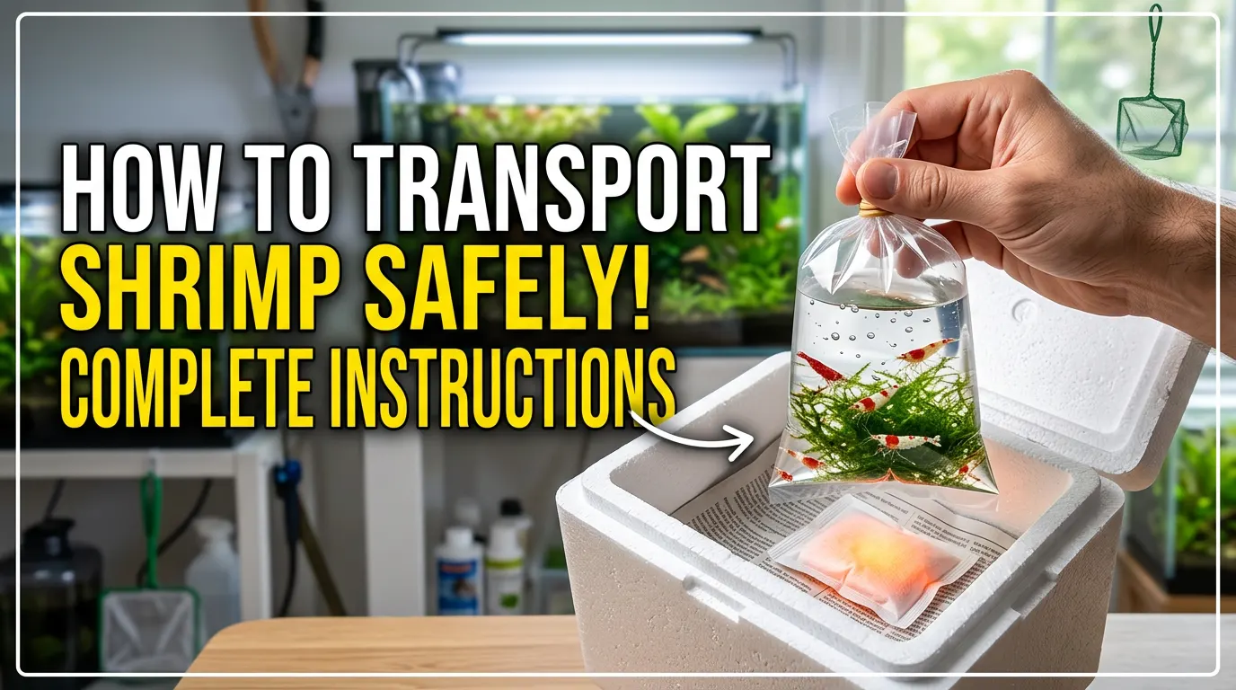 How to Transport Shrimp Safely: Complete Instructions