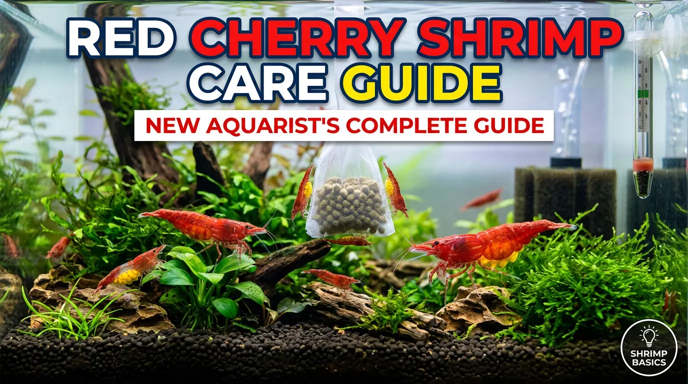 Red Cherry Shrimp Care Guide for New Aquarists