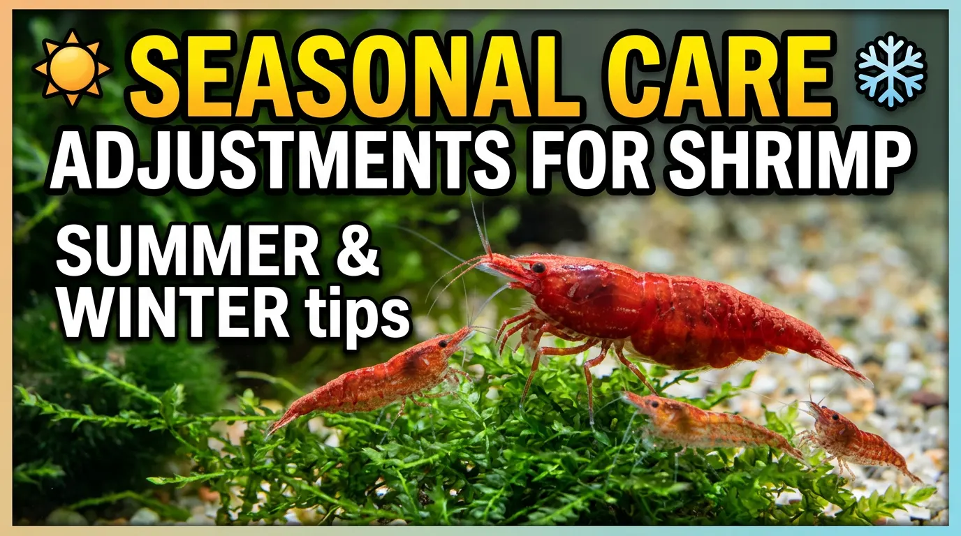 Seasonal Care Adjustments for Shrimp