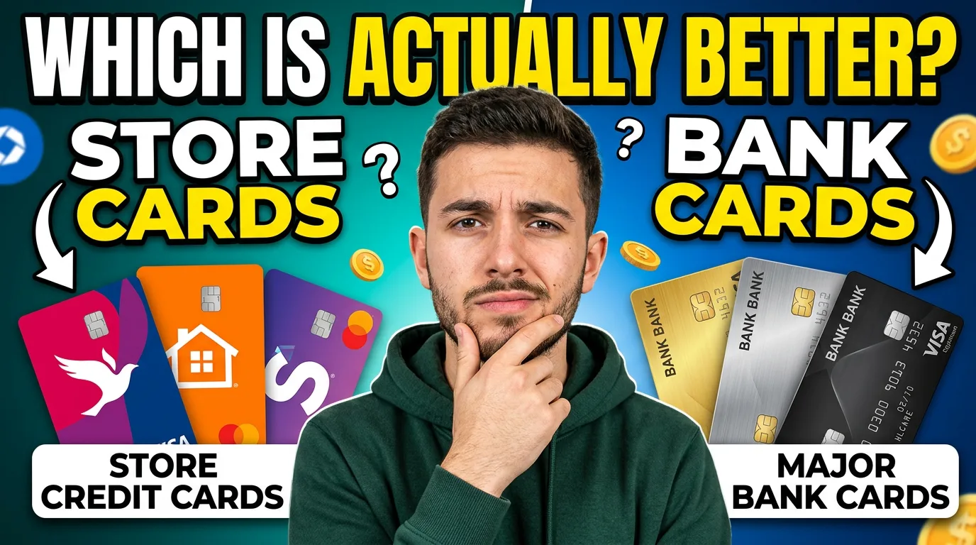 Store Credit Cards vs. Major Bank Credit Cards: Which Is Actually Better?