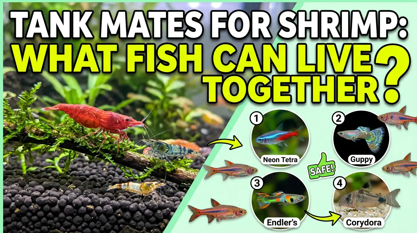 Tank Mates for Shrimp: What Fish Can Live Together?