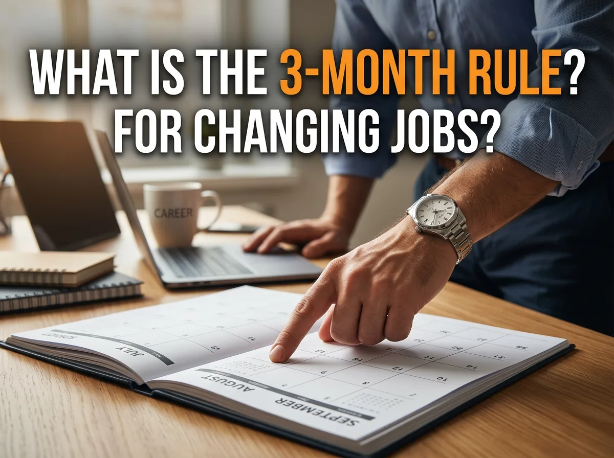 What Is the 3-Month Rule for Changing Jobs?