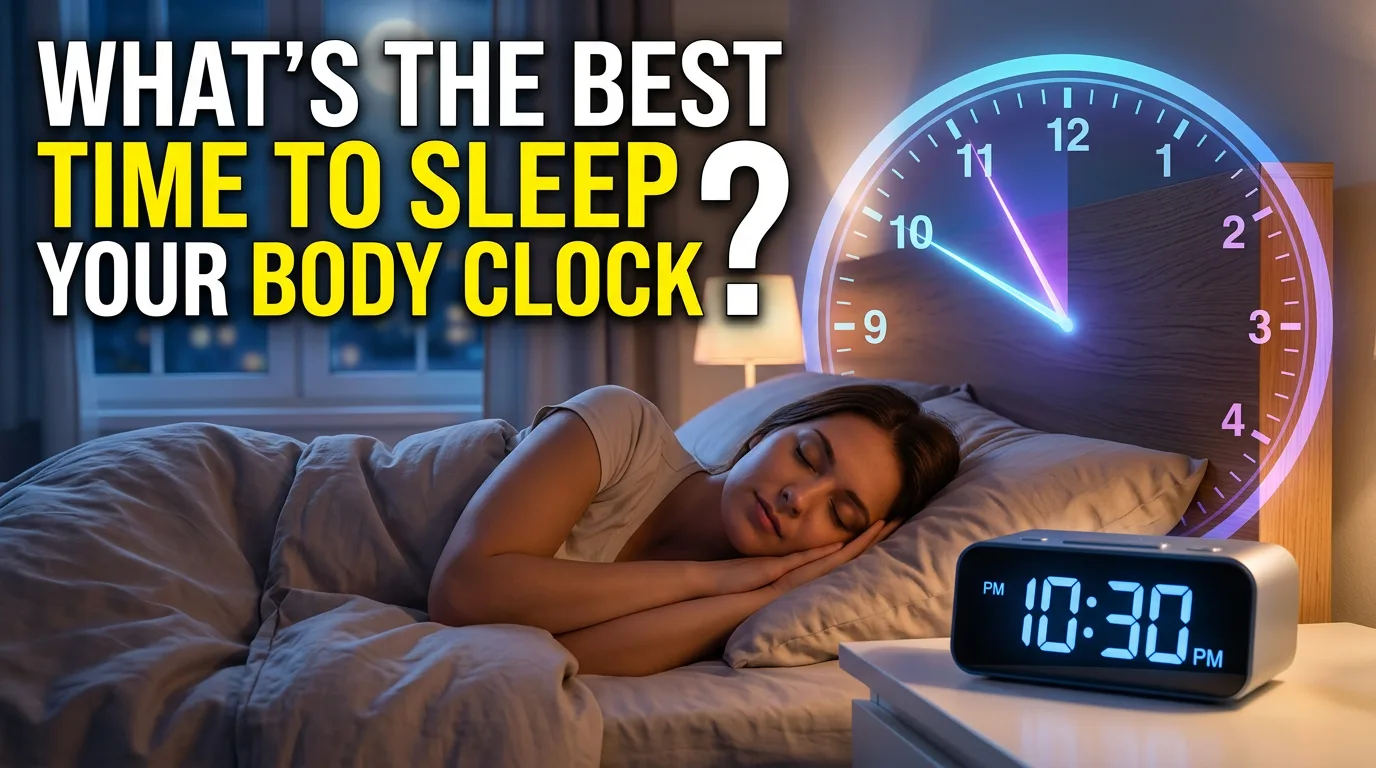 What’s the Best Time to Sleep for Your Body Clock?