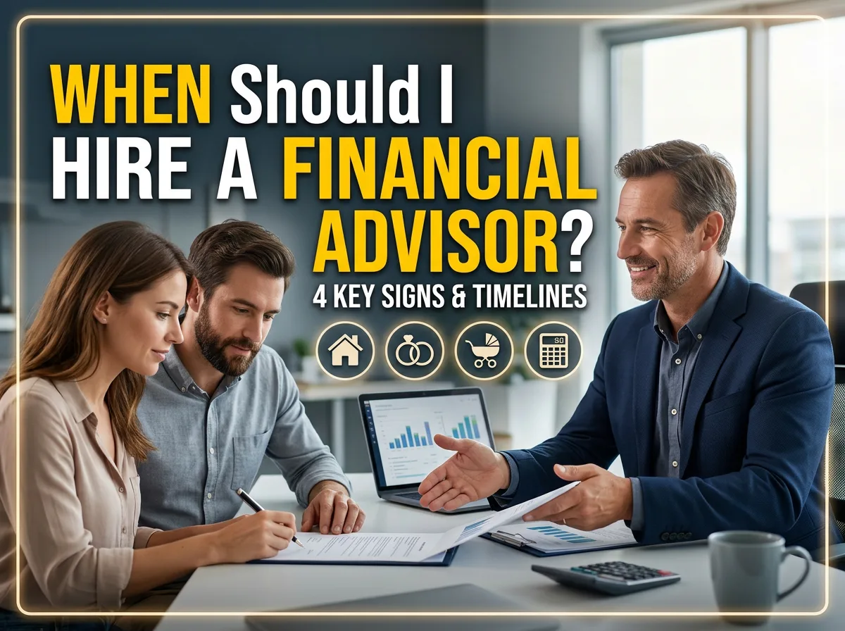 When Should I Hire a Financial Advisor?