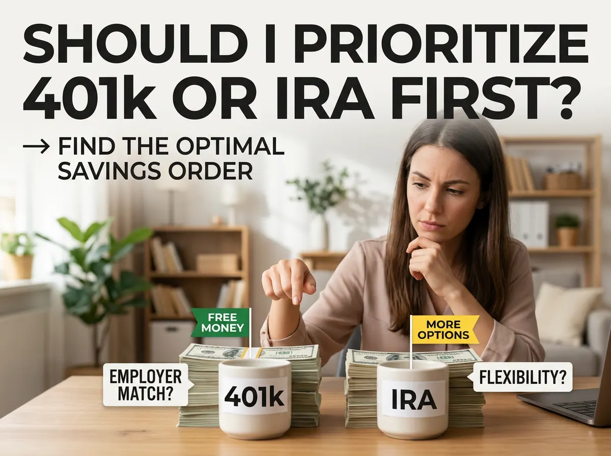 Should I Prioritize 401k or IRA First?