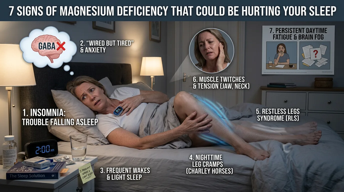 7 Signs of Magnesium Deficiency That Could Be Hurting Your Sleep