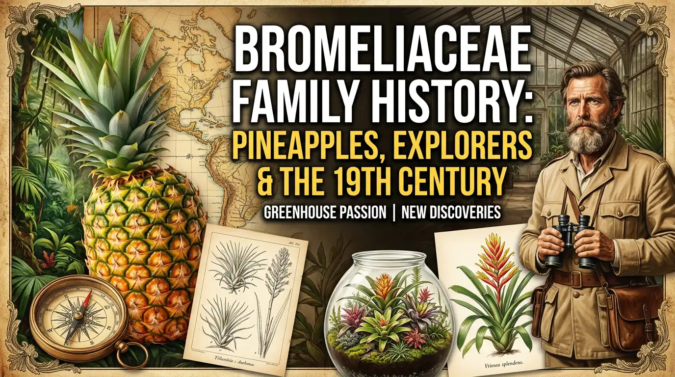 Bromeliaceae Family History: Pineapples, Explorers & the 19th Century