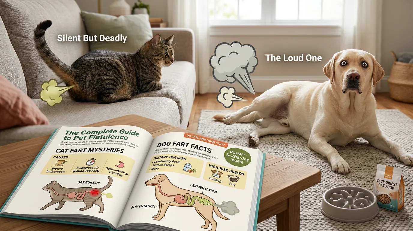 Do Cats and Dogs Fart? A Complete Guide to Pet Flatulence
