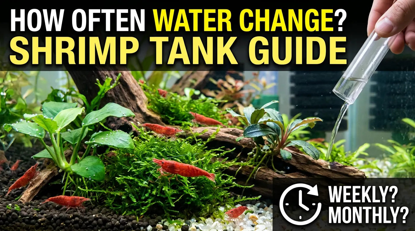 How Often Should You Change Water in a Shrimp Tank?