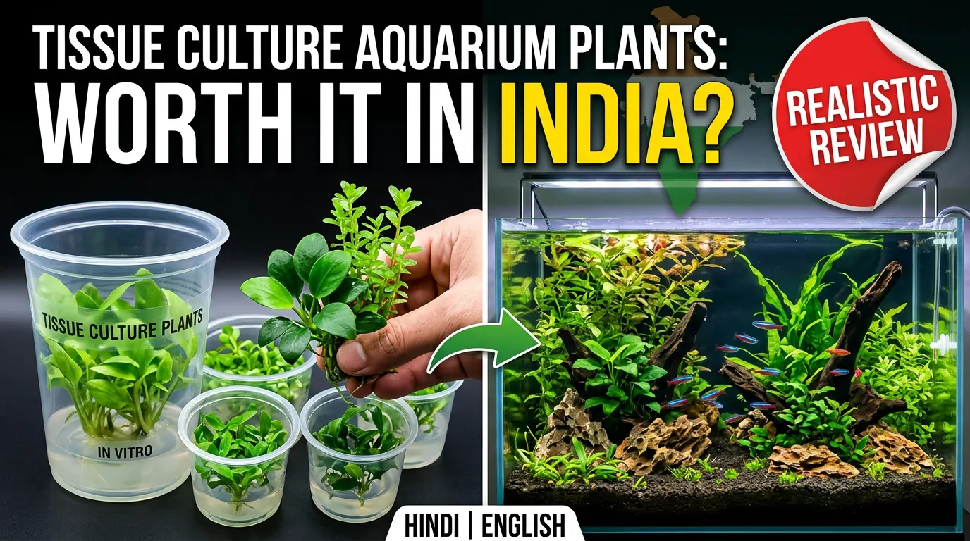 Tissue Culture Aquarium Plants: Worth It in India?