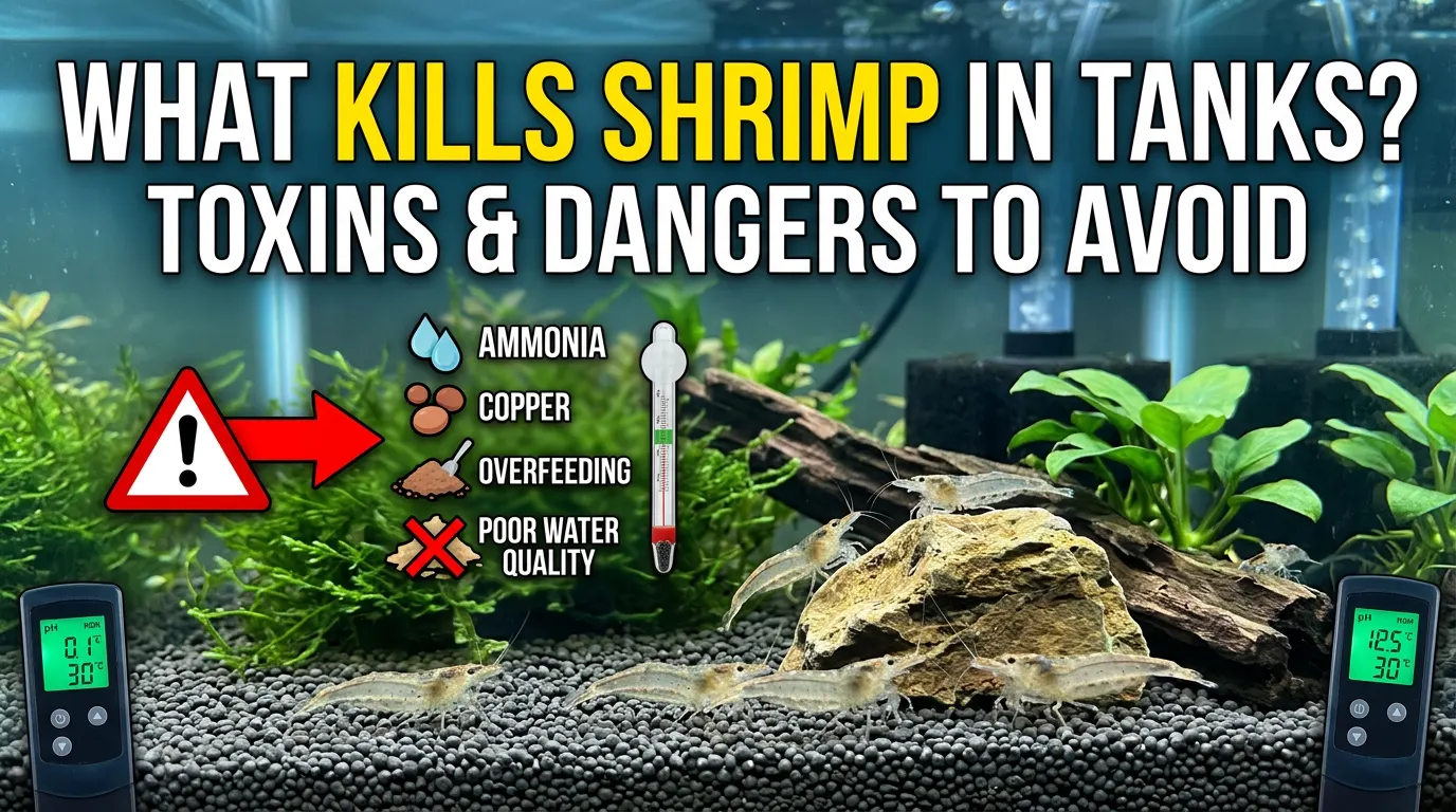 What Kills Shrimp in Tanks? Toxins and Dangers to Avoid